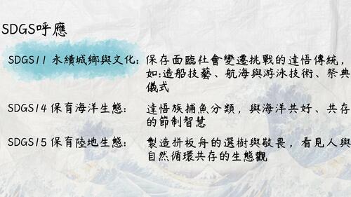 逐浪尋夢 蘭嶼達悟文化與跨族群記憶探尋