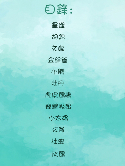目錄