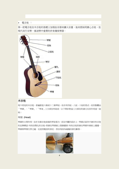 寒假作業-我的吉他之路