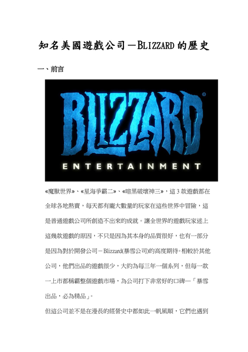 知名美國遊戲公司