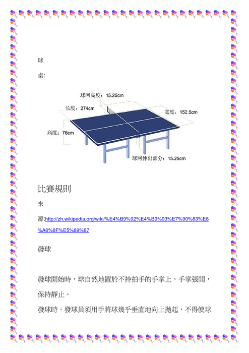 我的乒乓歷程