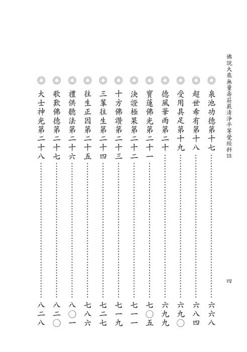 佛說大乘無量壽莊嚴清淨平等覺經科註上