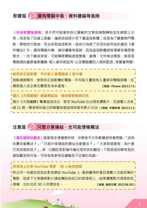 教孩子合法抓貼用