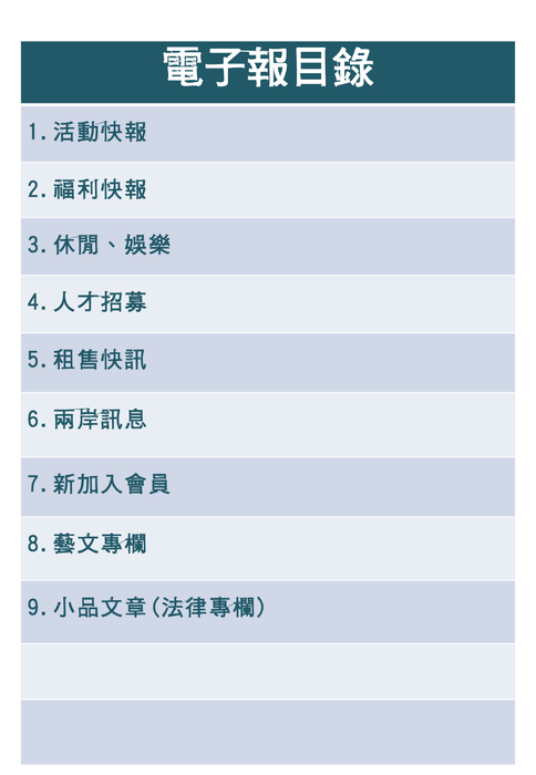 1010926電子報 1010926電子報