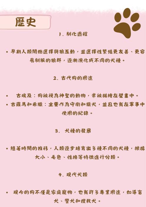 人類的好朋友-狗