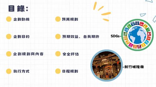 colorful doodle creative project presentation