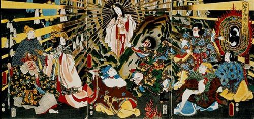 現在到了日本的神話