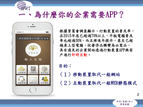 飯店產業app簡報&視覺圖電子書檔