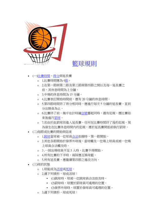籃球的起源