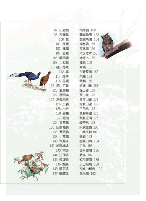 台灣保育類野生動物圖鑑