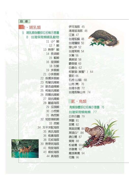 台灣保育類野生動物圖鑑
