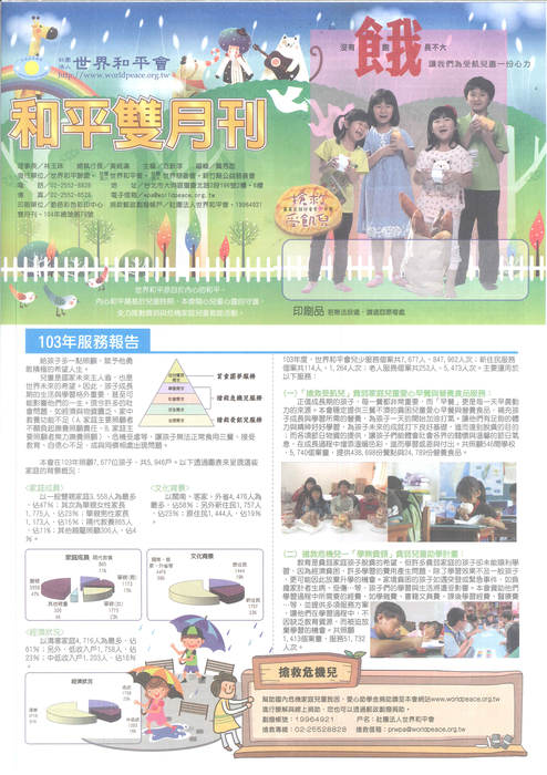 2015和平雙月刊6月號 2015和平雙月刊6月號